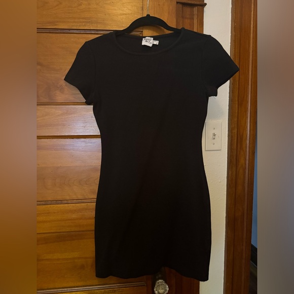 Princess Polly Classic Mini Black Dress Size 8 - Picture 3 of 7